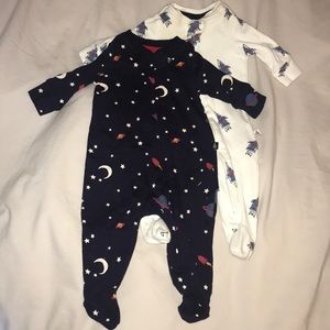 Gap Solar system and rockets onesies